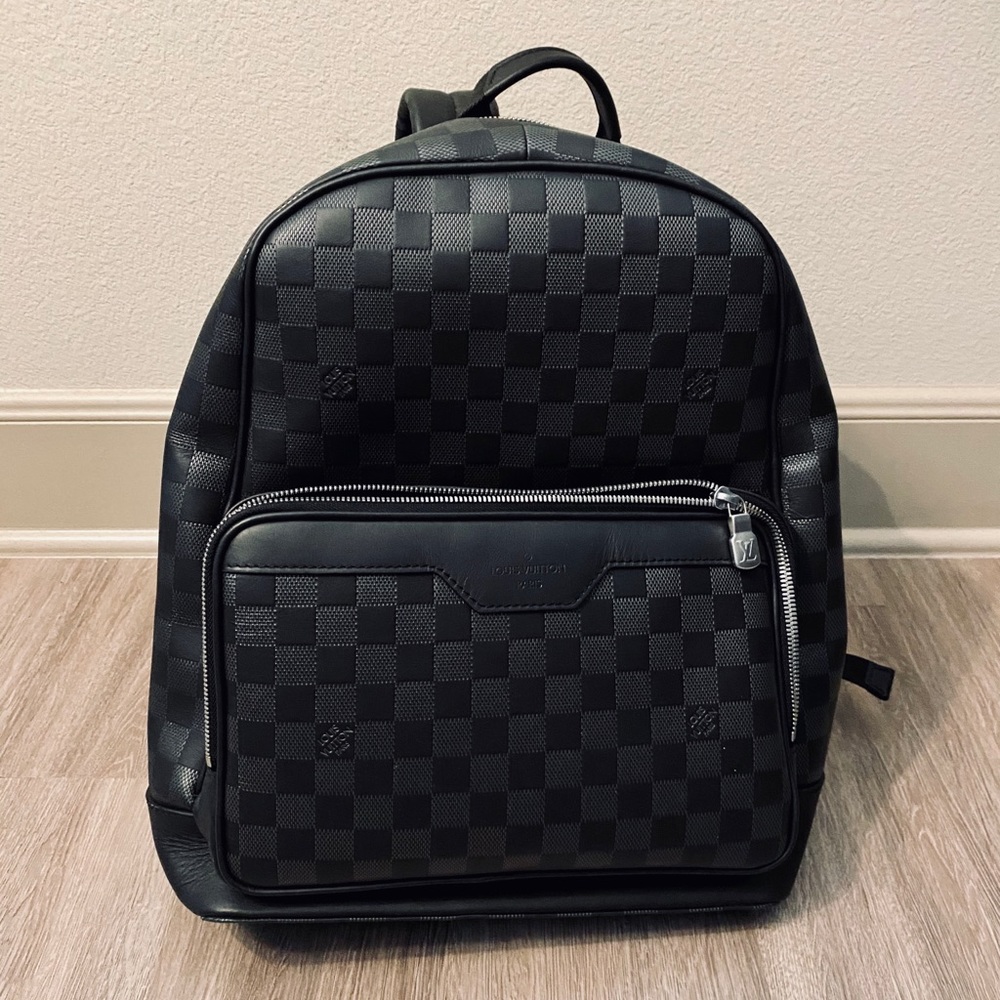 Louis Vuitton backpack.